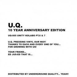 Unity Kolabo Pt 6 & 7 (Pre-Order)
